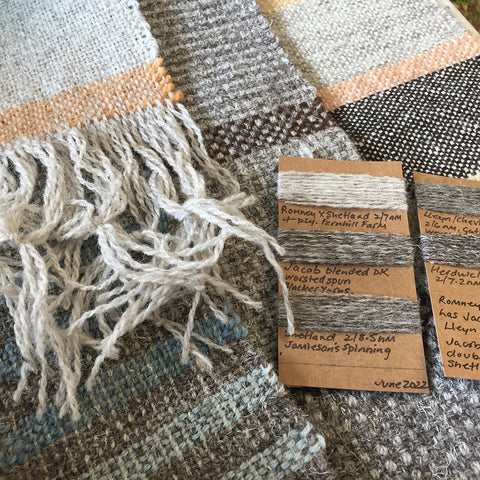 Weaving with British Wool