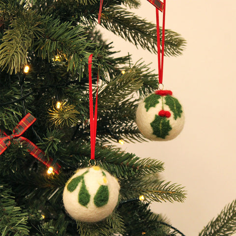 Festive Felt Bauble Workshop (Evening)