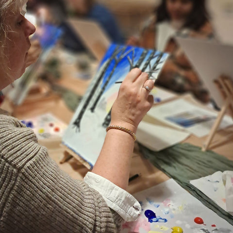 Christmas Paint and Pudding Evening
