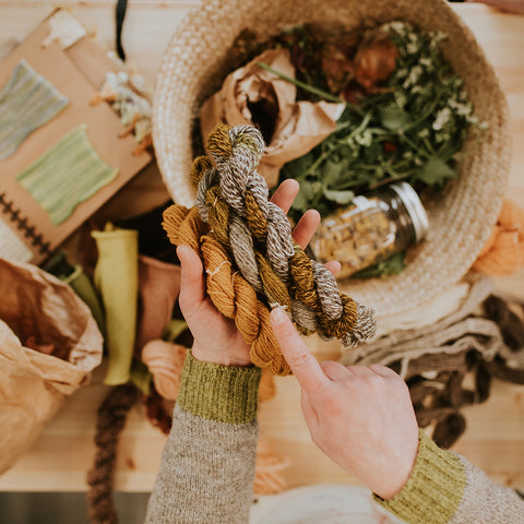 An Introduction to Natural Yarn Dyeing