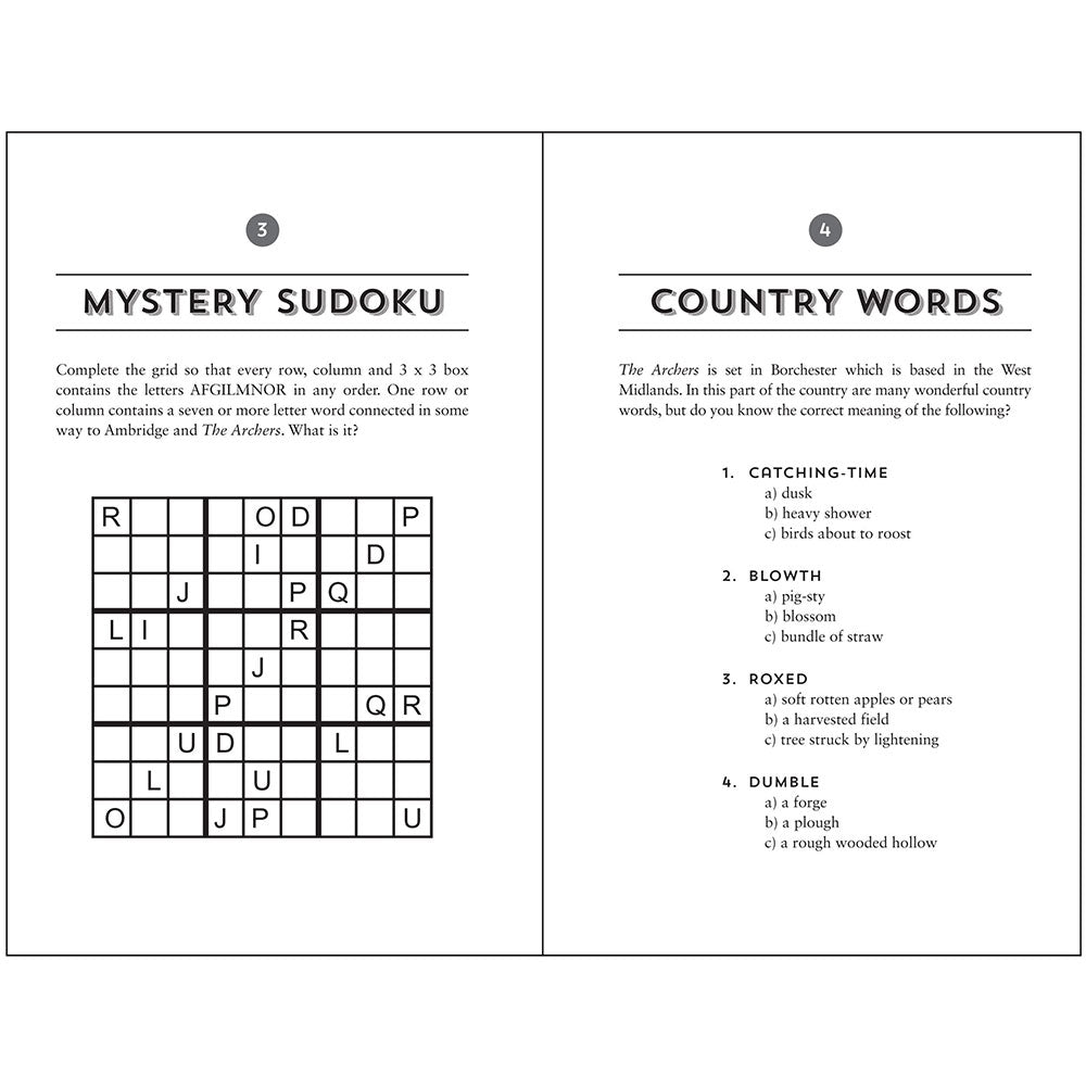 For the Love of Archers: The Unofficial Puzzle Book