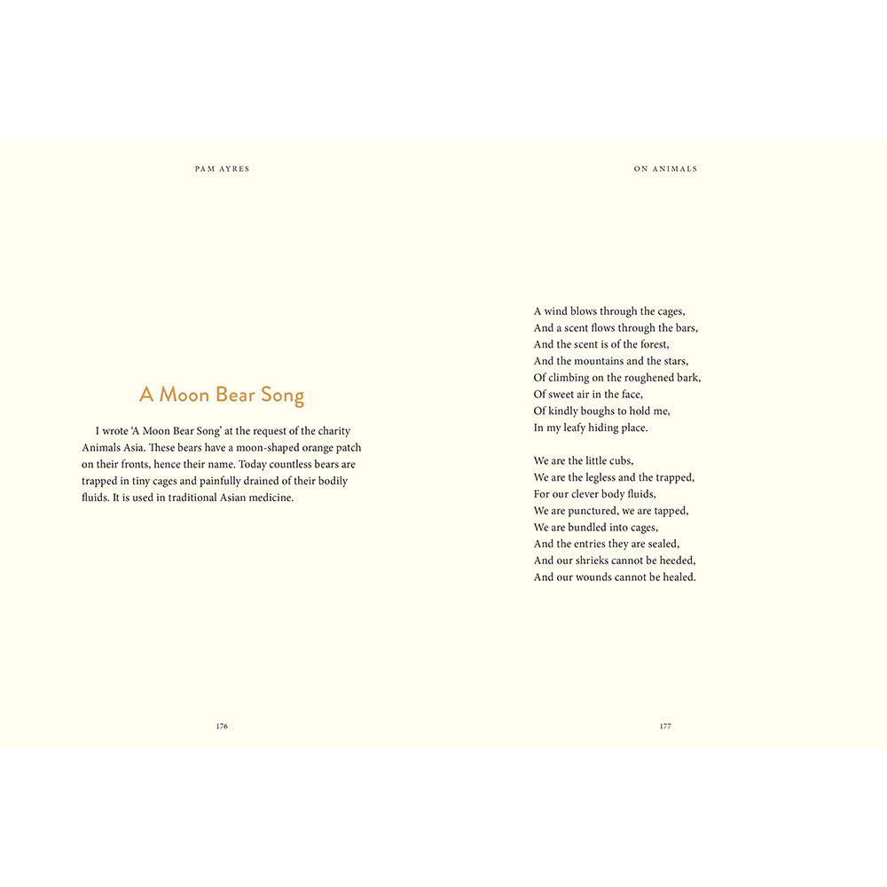 Pam Ayres on Animals A Moon Bear Song