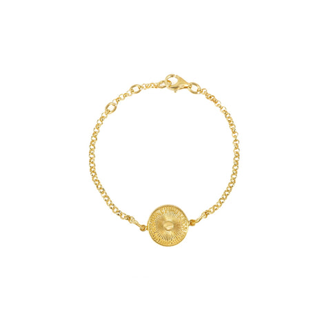 Gold Diatom Bracelet