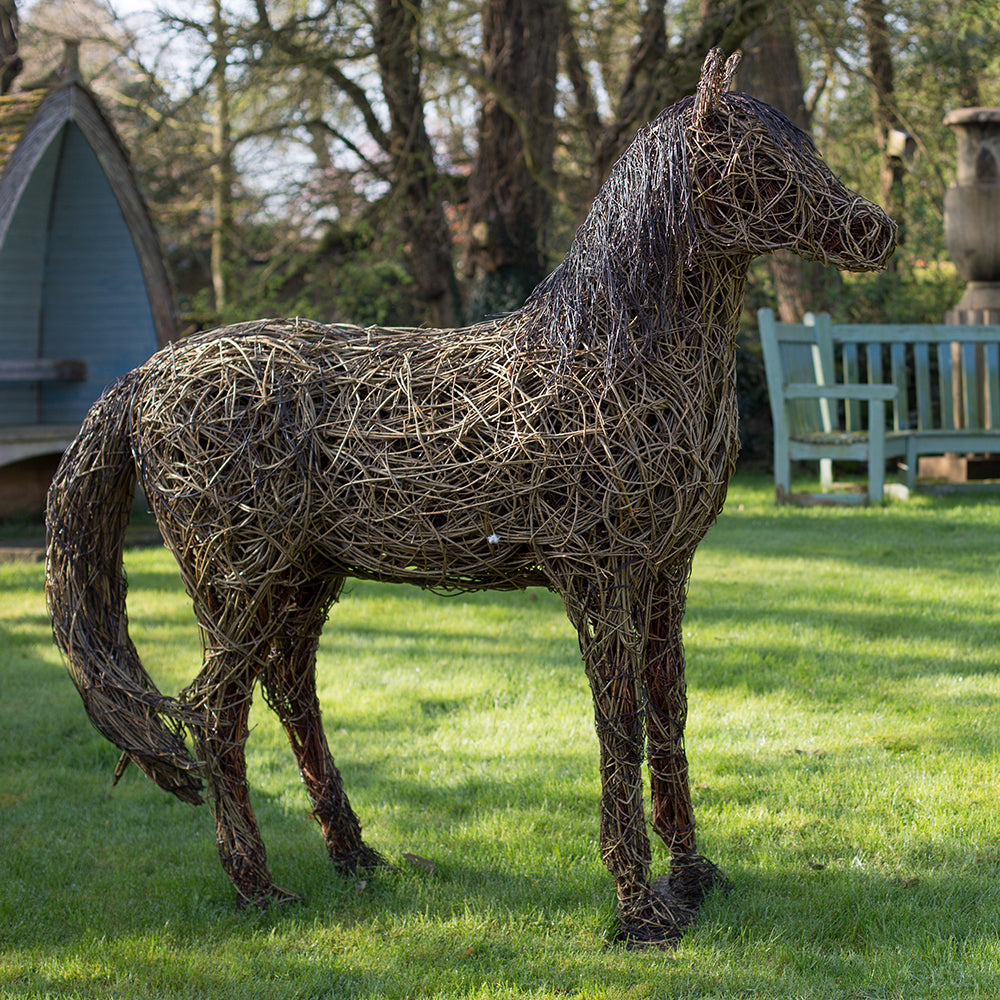 Dartmoor Pony Willow Sculpture