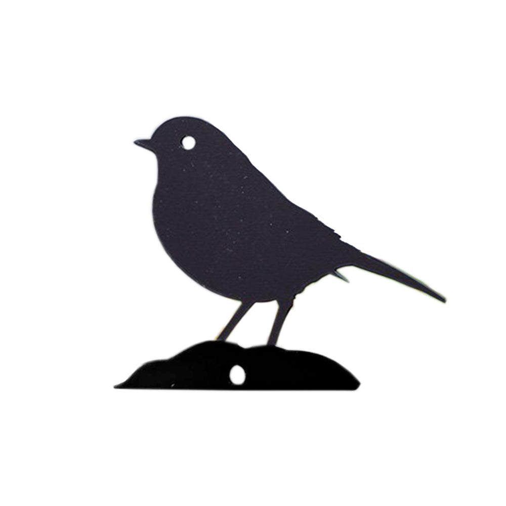 Steel Garden Decoration - Robin Silhouette 