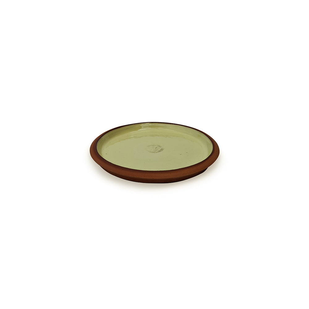 Highgrove Gardens Terracotta Plant Pot Saucer 6-inch Yellow