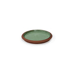 Highgrove Gardens Terracotta Plant Pot Saucer 6-inch Green