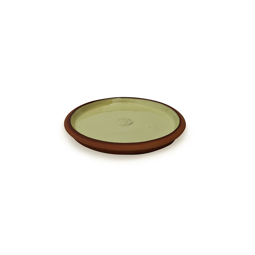 Highgrove Gardens Terracotta Plant Pot Saucer 8-inch Yellow