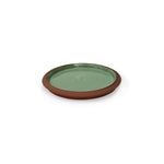 Highgrove Gardens Terracotta Plant Pot Saucer 8-inch Green