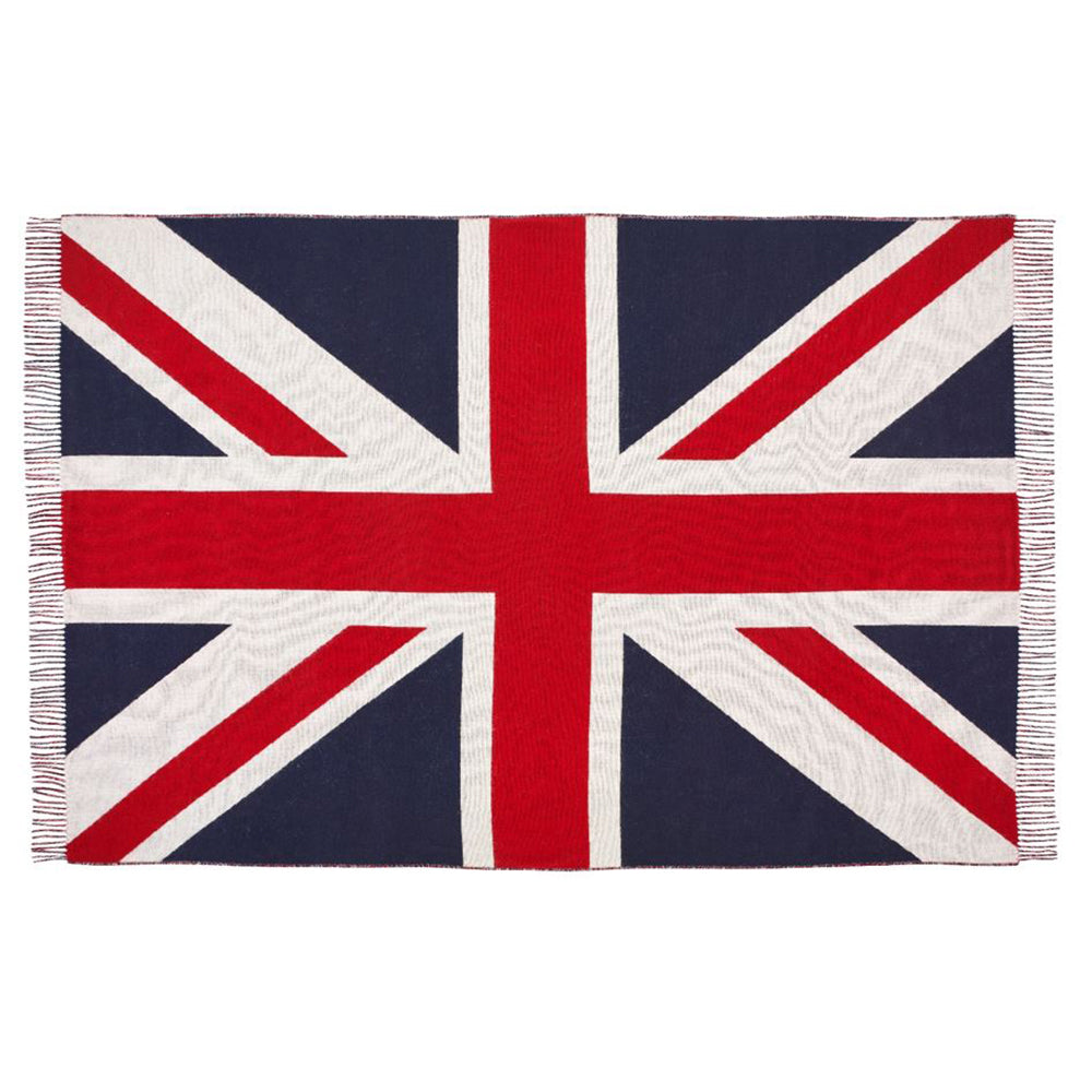 Wool Throw Union Jack