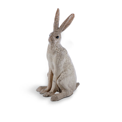 Medium Raku Hare - Sitting