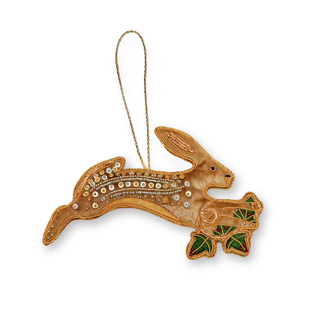 Christmas Tree Decoration Winter Hare