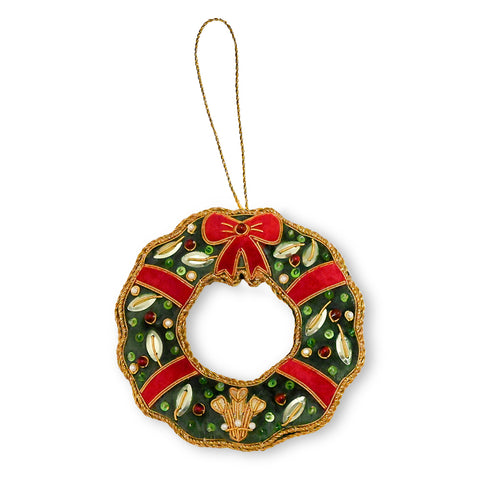 Christmas Tree Decoration – Highgrove Feathers Wreath