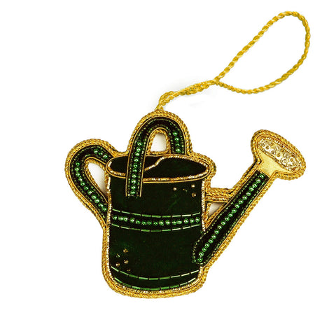 Watering Can Embroidered Decoration