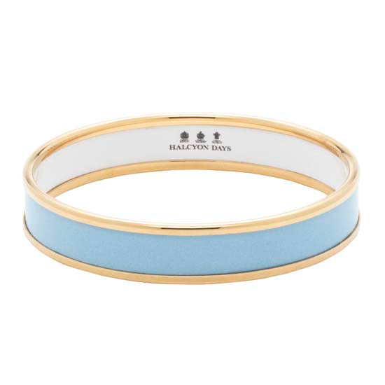 Forget Me Not Blue and Gold Bee Bangle - Halcyon Days | Highgrove Shop ...