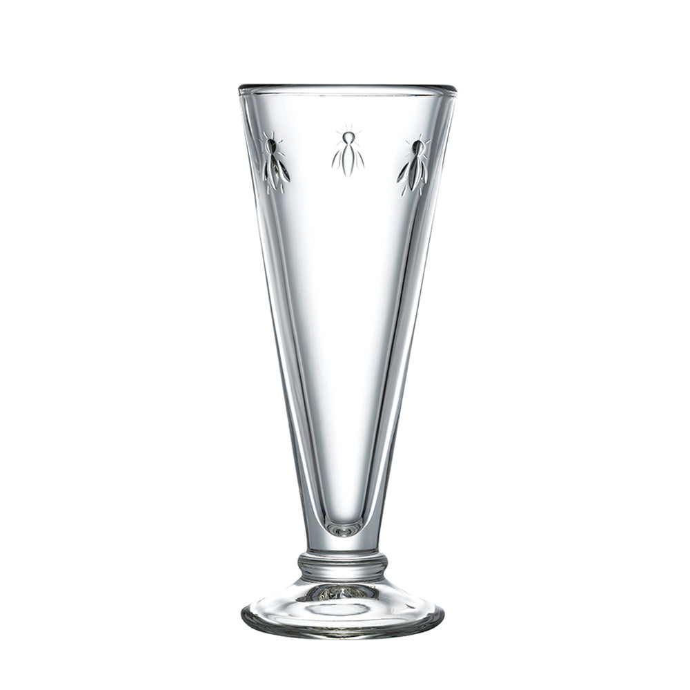Glass Champagne Flute - Bee