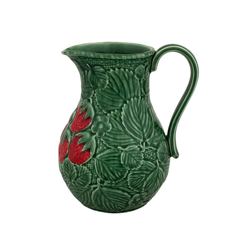 Strawberry 2 Litre Pitcher – Bordallo Pinheiro