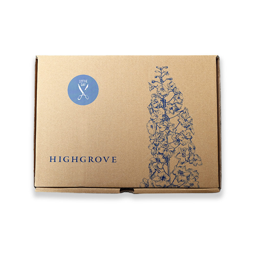 Cotton Napkins – Highgrove Delphiniums (Set of 6)