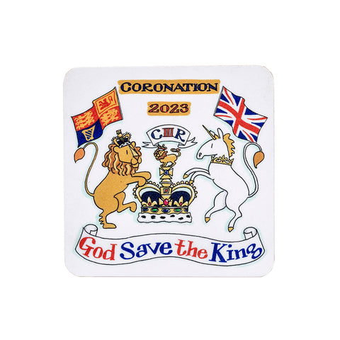 Coronation Illustrative Coaster