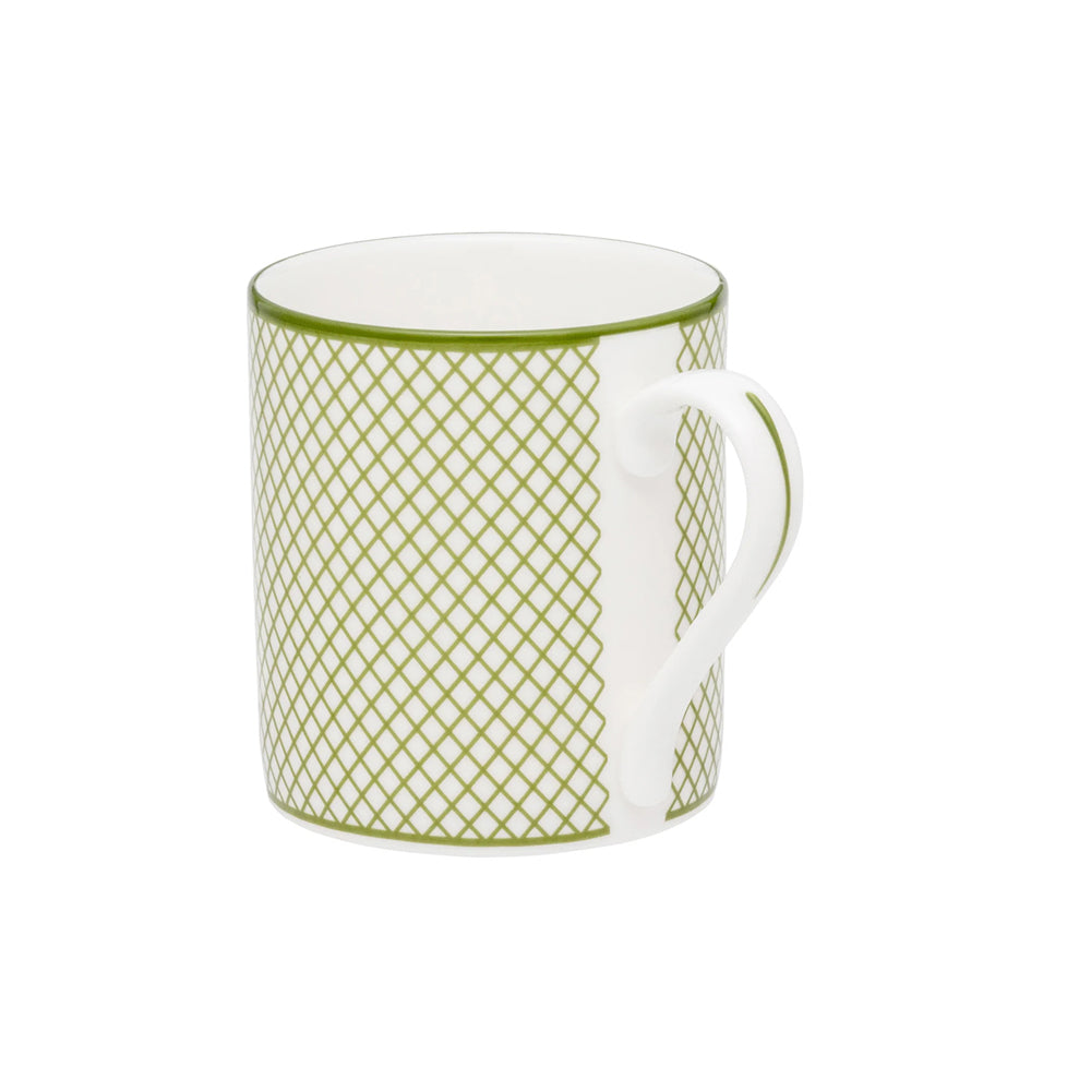 Wildflower Meadow Green Trellis Mug