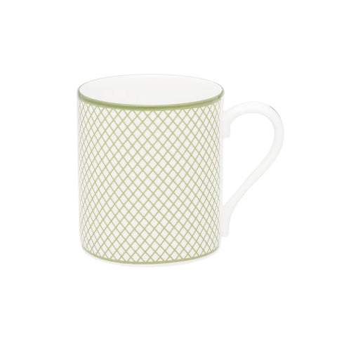 Wildflower Meadow Green Trellis Mug