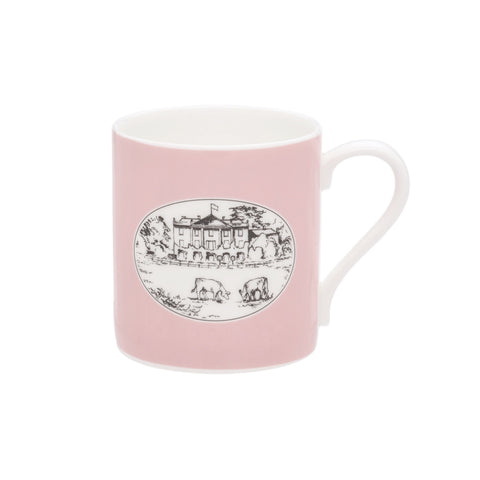 Highgrove House Pink Mug