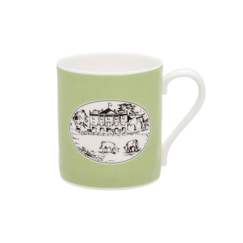 Highgrove House Green Mug
