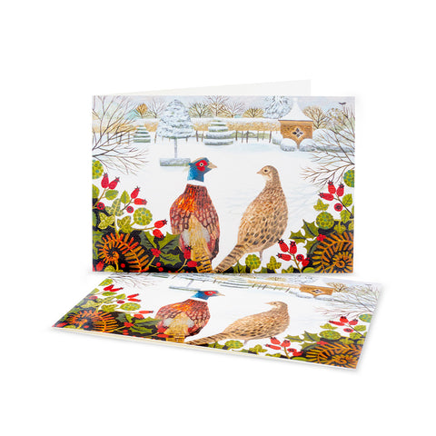 Highgrove Pheasants Christmas Cards (Pack of 10)