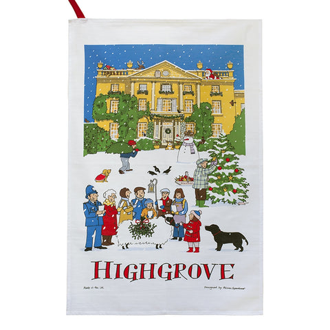 Highgrove Advent Tea Towel
