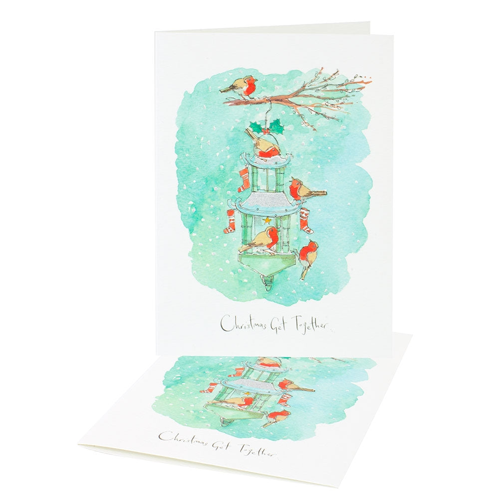 'Christmas Get Together' Christmas Cards (Pack of 10)