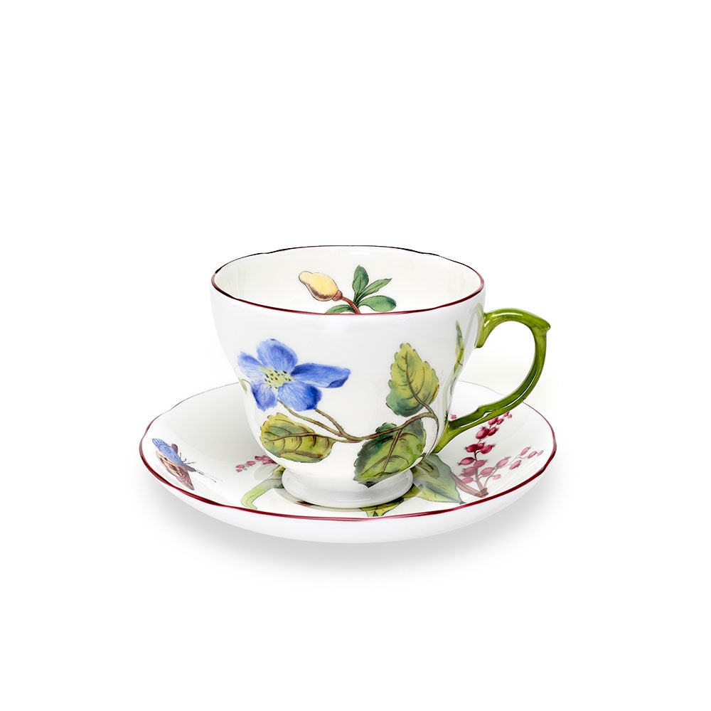 Chelsea Porcelain Teacup & Saucer