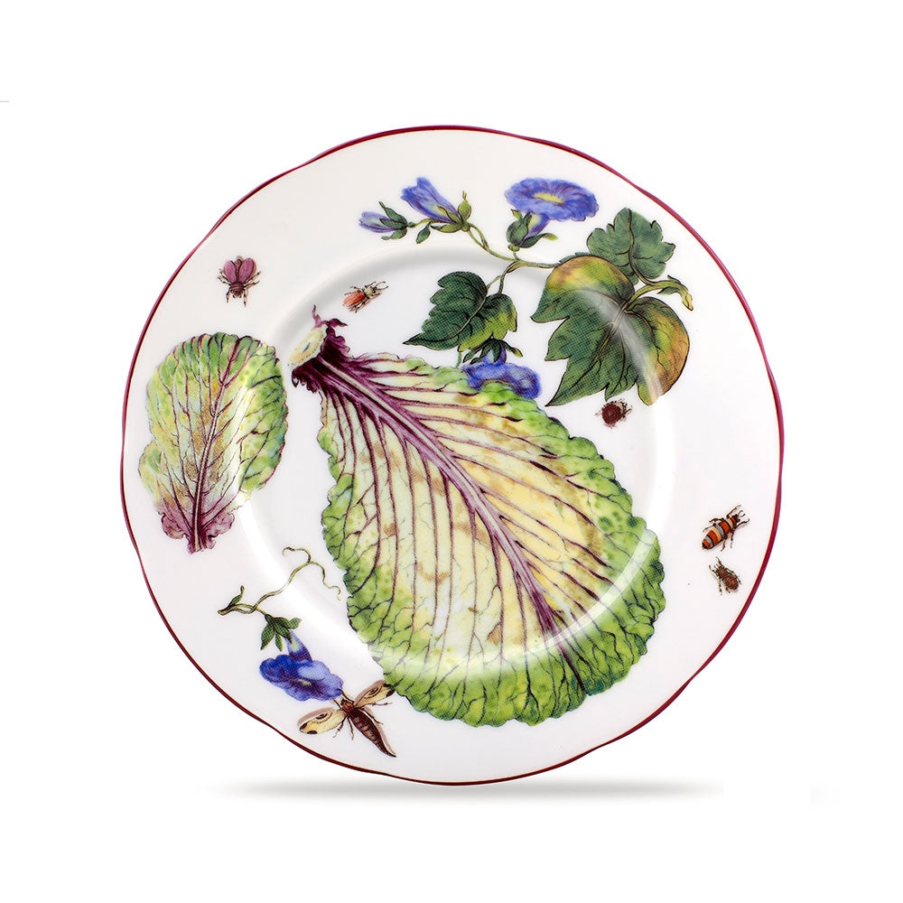 激安通販サイト Highgrove | Plate Salad Porcelain Chelsea Shop Gardens & ポット・急須